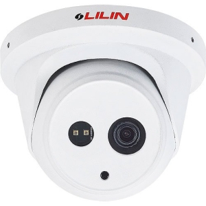 lilin p2r6552e2-i 5mp vandal resistant ir mini turret ip camera, 2.8mm fixed lens;image of wc-2r6552e2i