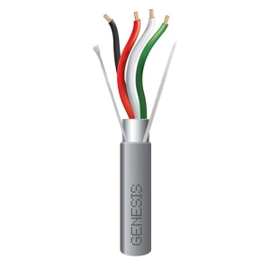 genesis 16/4 stranded shielded 5x50 coil gray