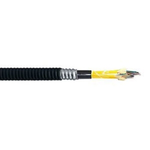 Superior Essex L4006NW01 Fiber Optic Cable, Multimode (OM3) Fiber, 6 Fiber Count