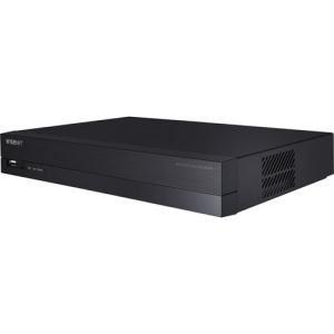 Hanwha QRN-820S2 Wisenet Q-Series 8MP 8-Channel NVR with Built-In PoE Switch, 80Mbps, HDD Not Included