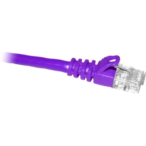 ClearLinks 3FT CAT6 550MHZ Purple Molded Snagless Patch Cable