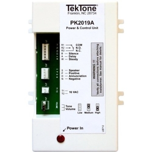 TekTone PK2019A Power & Control Unit