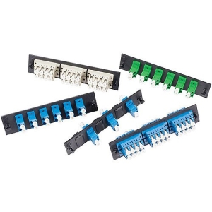 OCC Adapter Plate, 12-port, Dual LC, Multimode, Ceramic Sleeve