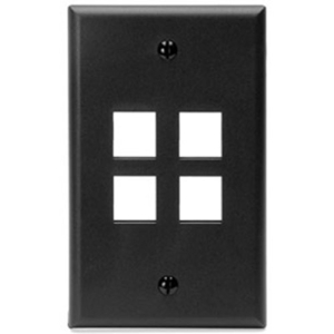 Leviton 4 Port Wallplate