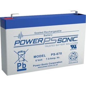 Power Sonic PS-670 Battery