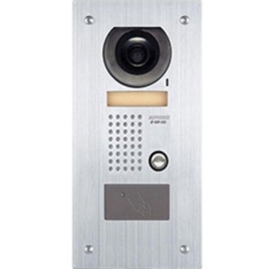 Aiphone Video Door Station with HID ProxPoint Plus Reader, Flush Mount Stainless Steel