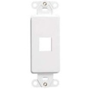 Leviton QuickPort Decora Multimedia Insert, 1 Port