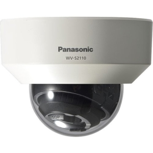 Panasonic WV-S2110 1.3 Megapixel HD Network Camera - Color, Monochrome - Dome