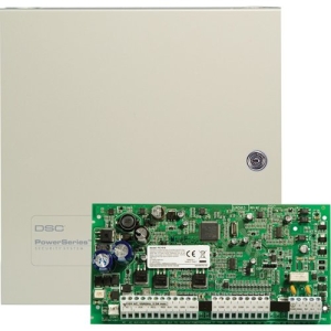 DSC KIT16-401SC PowerSeries PC1616 6-32 Zone Hybrid Wireless Control Panel Kit, Includes PC1616, PC5002C, PK5501ENG & LC-100