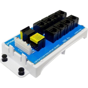 Primex 8-Port 4-Line Voice Module W/RJ45