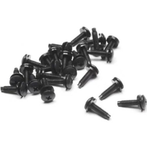 Sanus CASC25 Rack Mount Screws, 25-Piece, Black Zinc