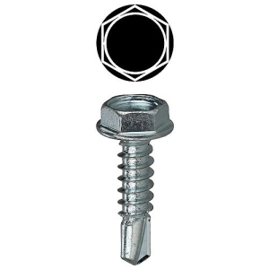 Dottie #10 x 1'' Hex Washer Head Self Drilling Screw