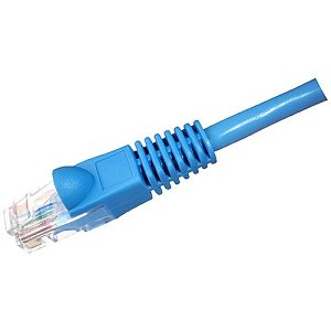 W Box 0E-C5EBL5 CAT5e Patch Cable, 5' (1.5m), Blue