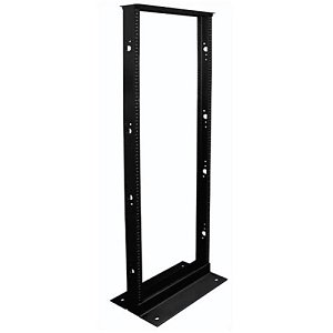 7  45U 2-POST RACK, ALUMIMUM