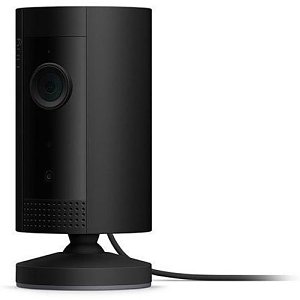 Ring Indoor Wi-Fi Plug-In Security Camera, 1080p HD, Works with Alexa, Black (B07Q769B5X)