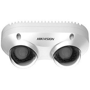 Hikvision DS-2CD6D42G0-IS 4MP PanoVu Dual-Lens IP Camera, 4mm Lens