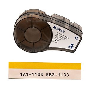 brady m21-1250-427 self-laminating vinyl wrap around labels with ribbon for m210, m211, bmp21-plus printers, 1.25" w x 14' l, black on white, clear;brady m21-1250-427 self-laminating vinyl wrap around labels with ribbon for m210, m211, bmp21-plus printers, 1.25" w x 14' l, black on white, clear;brady m21-1250-427 self-laminating vinyl wrap around labels with ribbon for m210, m211, bmp21-plus printers, 1.25" w x 14' l, black on white, clear