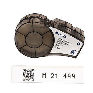 brady m21-750-499 aggressive adhesive multi-purpose nylon labels with ribbon for m210, m211, bmp21-plus printers, 0.75" w x 16' l, black on white;brady m21-750-499 aggressive adhesive multi-purpose nylon labels with ribbon for m210, m211, bmp21-plus printers, 0.75" w x 16' l, black on white;brady m21-750-499 aggressive adhesive multi-purpose nylon labels with ribbon for m210, m211, bmp21-plus printers, 0.75" w x 16' l, black on white