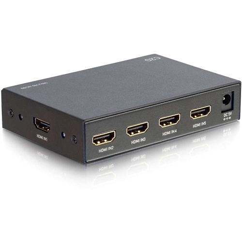 C2G CG41397 5-Port HDMI Switch, 4K 60Hz