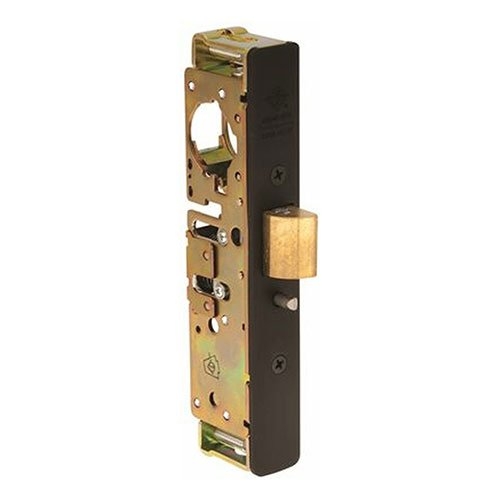 Adams Rite 4900-35-101-313 Heavy Duty Deadlatch with Standard Faceplate, Dark Bronze Anodized