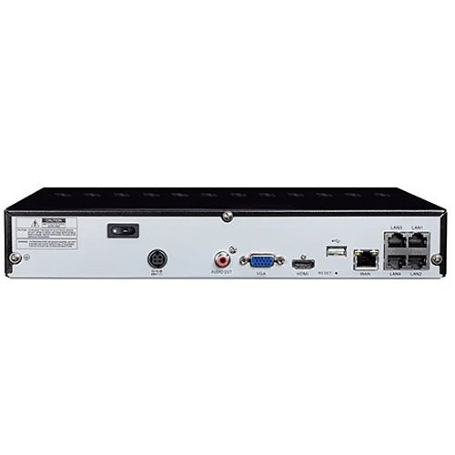 Speco ZIPK4N1 4-Channel Surveillance 5-Piece Kit, (4) 5MP IP Cameras, (1) 8MP NVR 1TB