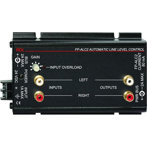RDL FP-ALC2 Automatic Level Control Stereo RCA Jack