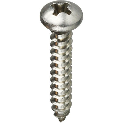 Dottie PHSMSS81 #8 x 1 in. Stainless Steel Phillips Pan Head Sheet Metal Screw, 100-Pack