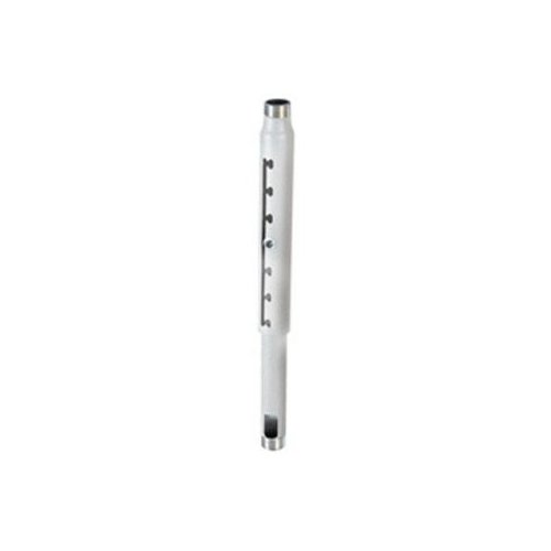 Chief CMS1012W Speed-Connect 10-12' Adjustable Extension Column, 1.5" NPT on Both Ends, TAA Compliant, White