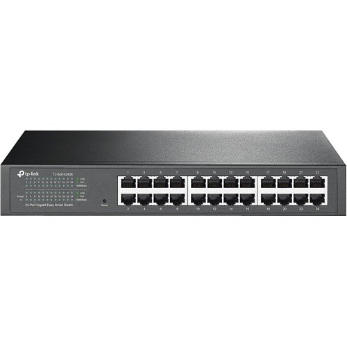 TP-Link TL-SG1024DE 24-Port Gigabit Easy Smart Switch With 24 10/100/1000 Mbps Rj45 Ports