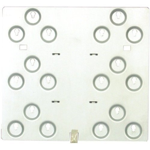 Bosch D9002-5 Mounting Plate and Screws for Enclosure, 6-Location, 3-Hole, 5-Pack, Gray