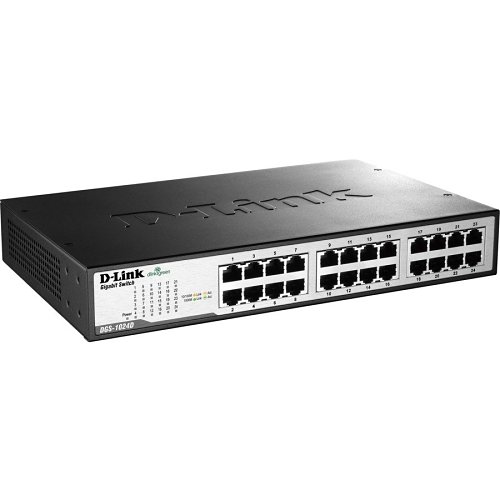 D-Link DGS-1024D Ethernet Switch 24-Port Gigabit Unmanaged Desktop Switch