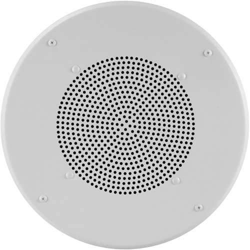 Valcom VIP-120A 8" Round IP Ceiling Speaker, One-Way