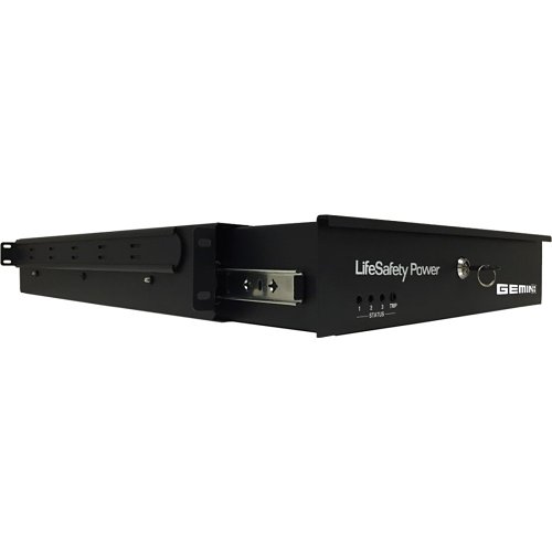 Lifesafety Power RGM75-D8PZ GEMINI RGM75 SERIES 4 Door 75W Integrated Mercury Drawer Standard / Networked, Single or Dual Voltage UL/CUL/CE, Four Post Mounting