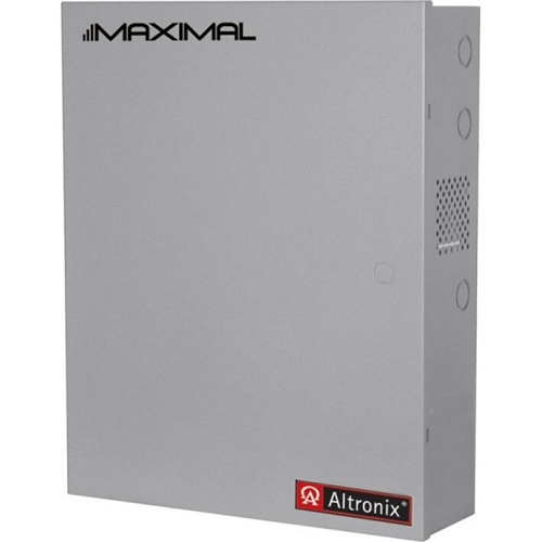 Altronix MAXIMAL33V Access Power Controller with Power Supply/Charger, 16 Fused Relay Outputs, Dual 12/24VDC P/S at 6A each, 220VAC, BC800 Enclosure