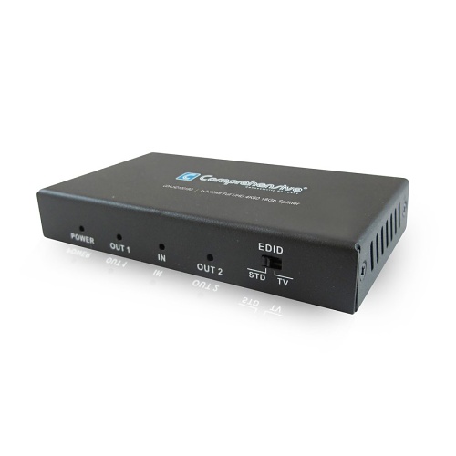 Comprehensive CDA-HD12018G 1x2 HDMI Full UHD 4K60 18Gb Distribution Amplifier Splitter