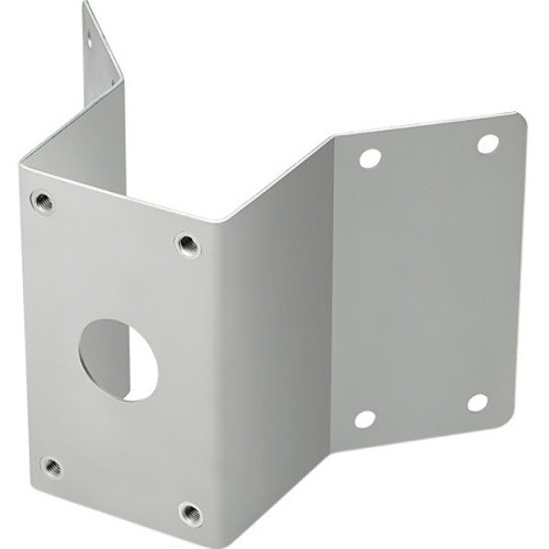 Hanwha SBP-300KMS Corner Mount Adapter for SBP-300WM Wall Mounts, Ivory