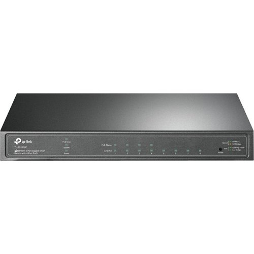 TP-Link TL-SG2008P JetStream 8-Port Gigabit Smart Switch with 4-Port PoE+