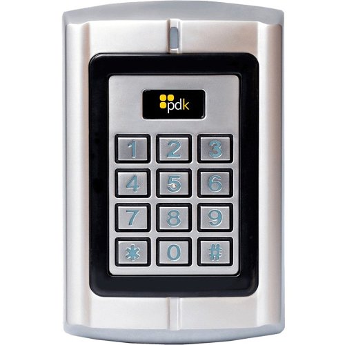 ProdataKey RDRPB Ruggedized Single Gang Push Button Proximity Reader, Compatible, Wiegand