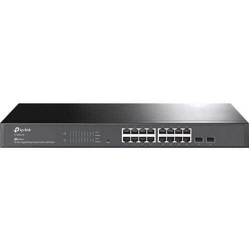 TP-Link TL-SG2218 JetStream 16-Port Gigabit Smart Switch with 2 SFP Slots