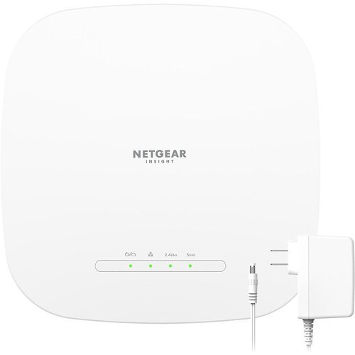 Netgear WAX615PA AX3000 Dual-Band PoE Multi-Gig Insight Managed Wi-Fi 6 Access Point with Power Adapter