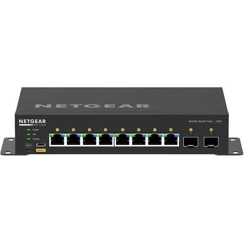 Netgear GSM4210PX 10-Port Gigabit Managed PoE Switch