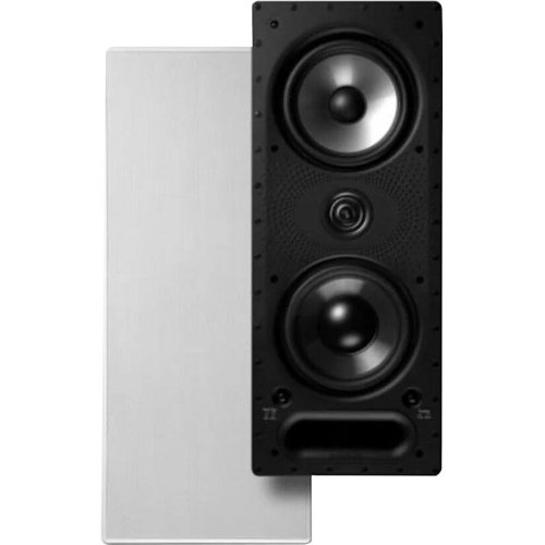 Polk 265-LS Vanishing Series 6-1/2" High-Performance 3-Way In-Wall Speaker with 1" Ring Radiator Tweeter