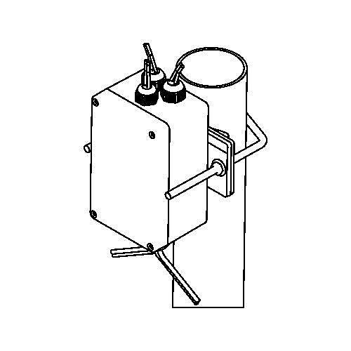 CAST Perimeter CPLKJB2C Fence Mounted Junction Box for CAST Perimeter Security Lighting System