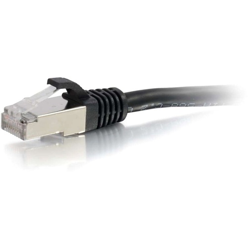 C2G CG00722 CAT6a Snagless Shielded (STP) Ethernet Network Patch Cable, 35' (10.7m), Black