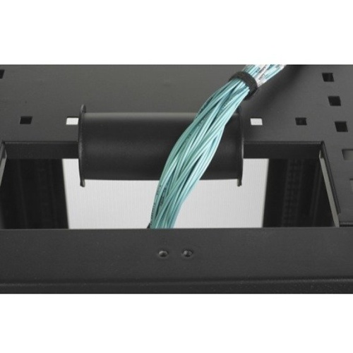 APC AR8654 NetShelter Cable Management, Vertical Cable Manager, Cable Fall (radius drop), for for NetShelter Racks, and Cable Ladders, Set of 2