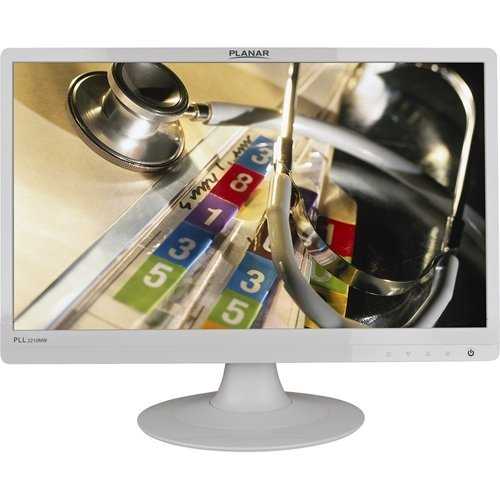 Planar Pll2210mw 22" Full HD LED LCD Monitor - 16:9 - White