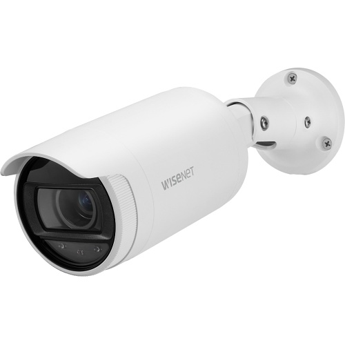 Hanwha ANO-L6082R 2MP WDR IR Bullet IP Camera, 3.3-10.3mm Motorized Varifocal Lens