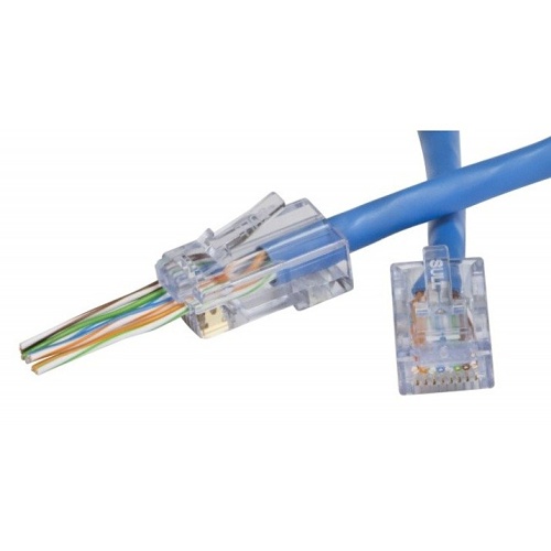 Platinum Tools EZ-RJ45 Cat5e Connector. 500pc/Bag