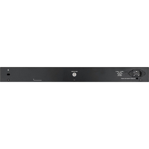 D-Link DGS-1250-28XMP-6KV 28-Port Smart Managed Gigabit PoE Switch with 10-Gigabit Uplinks