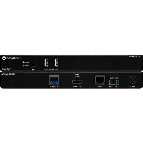 Atlona AT-OME-EX-RX HDBaseT Receiver For HDMI with USB